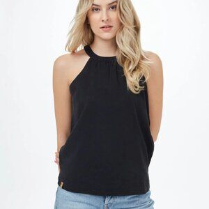 tentree Delta Tank - halter tank top with neck tie